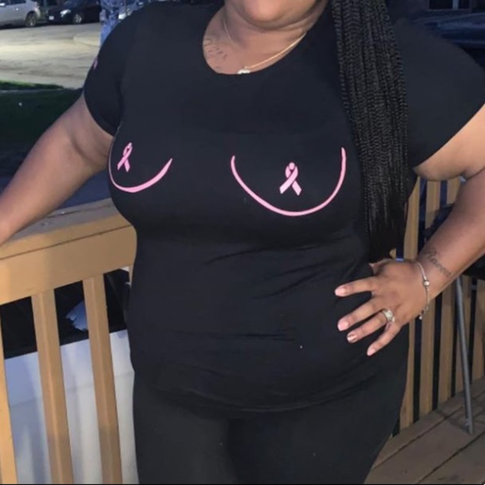 Pinktober Ribbon TaTa Full Tee